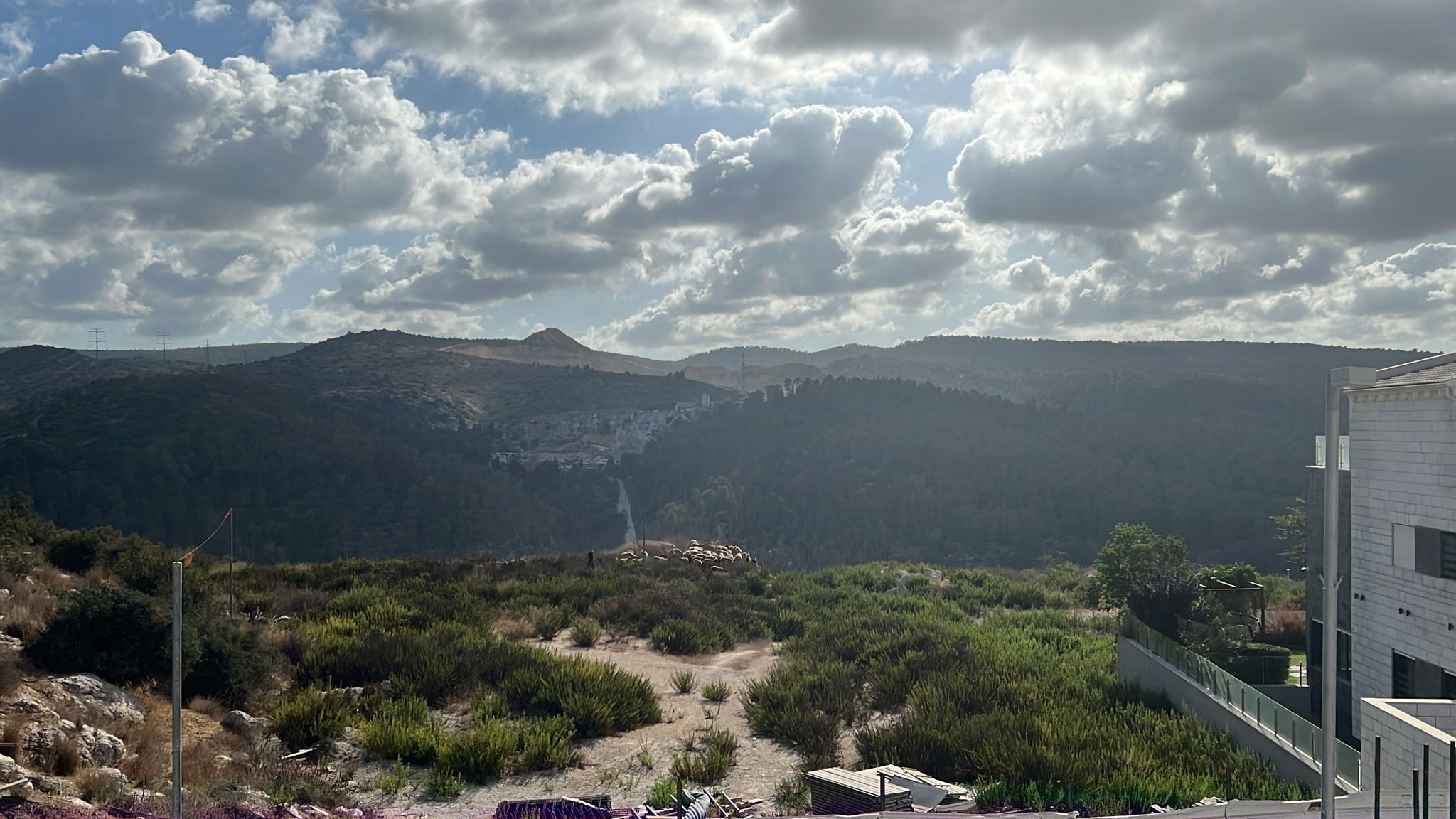 Beautifully designed Mishkafayim Shell For Sale with Gorgeous View