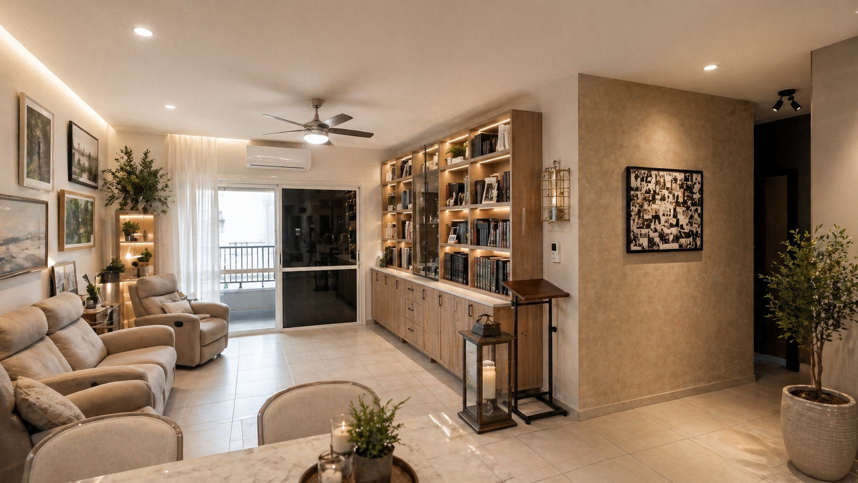 4 Room Apartment with View, Parking & Storage – HaBesor, RBS A